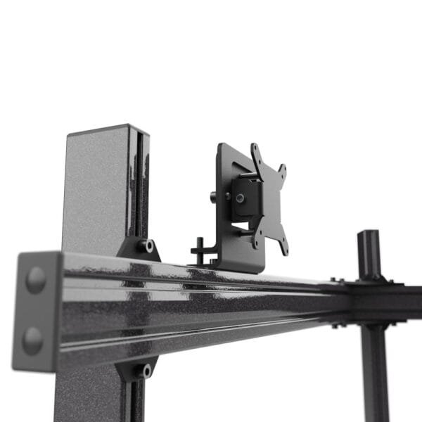 Free-Standing Triple TV & Monitor Stand (Up to 50″ TV or 45″ Ultrawide)-5