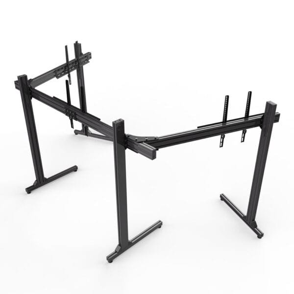Free-Standing Triple TV Stand (Up to 65″)-4
