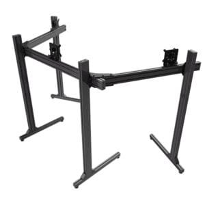 Free-Standing Triple TV & Monitor Stand (Up to 50″ TV or 45″ Ultrawide)-8