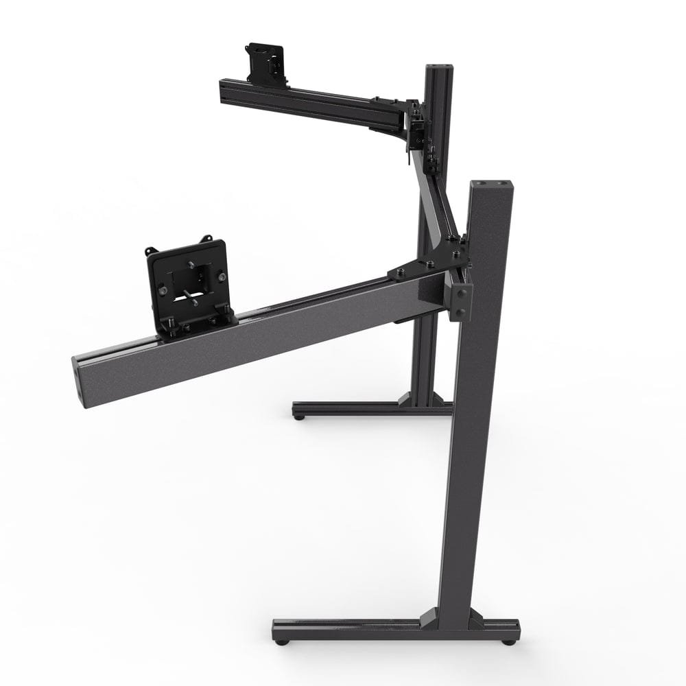 Free-Standing Triple Monitor Stand (Up to 43″)-6