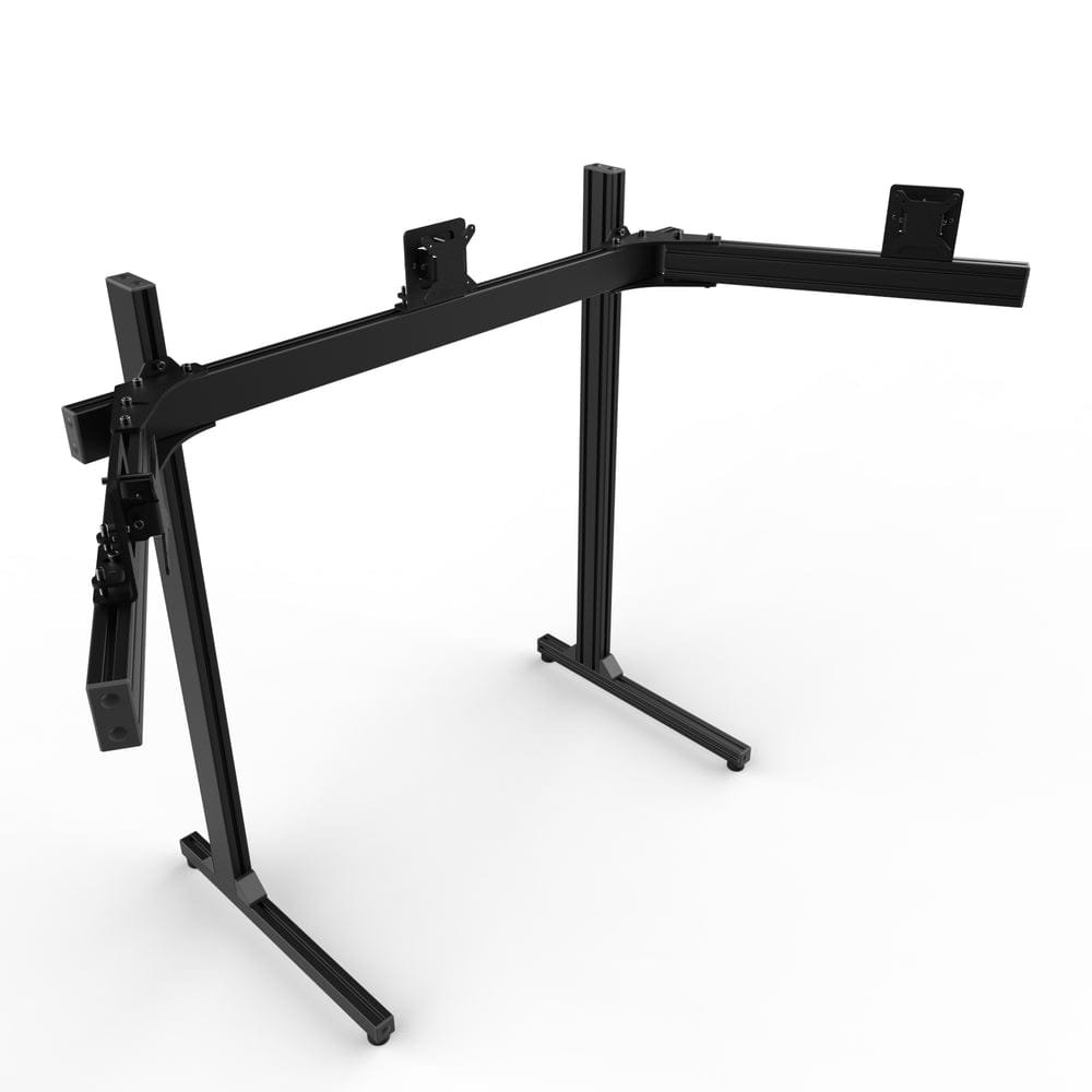 Free-Standing Triple Monitor Stand (Up to 43″)-7