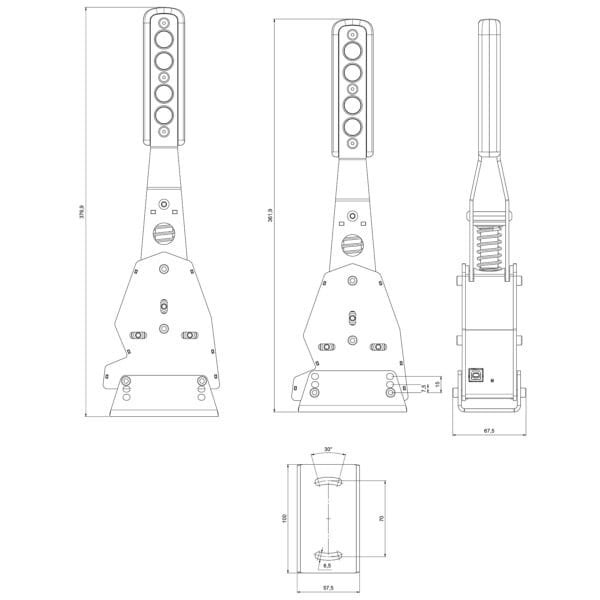 Heusinkveld MagShift Sequential Shifter-14