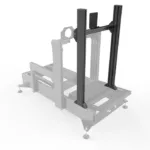 Advanced Integrated Single Monitor Stand