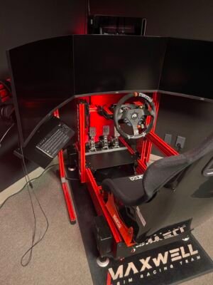ASR Pro Red Racing Simulator – Motion Rig (Showroom Unit)-8