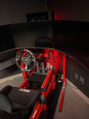 ASR Pro Red Racing Simulator – Motion Rig (Showroom Unit)-9