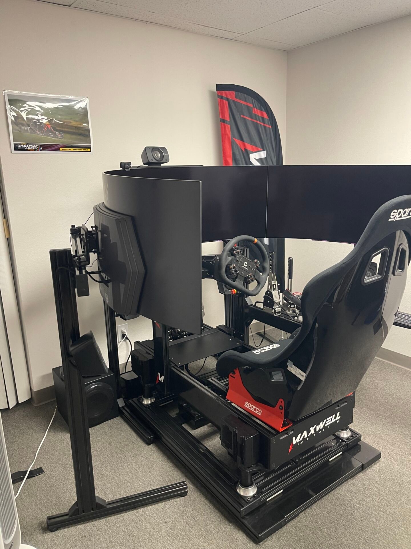 VIP Racing Simulator – Full Motion Flagship (Showroom Unit)-8