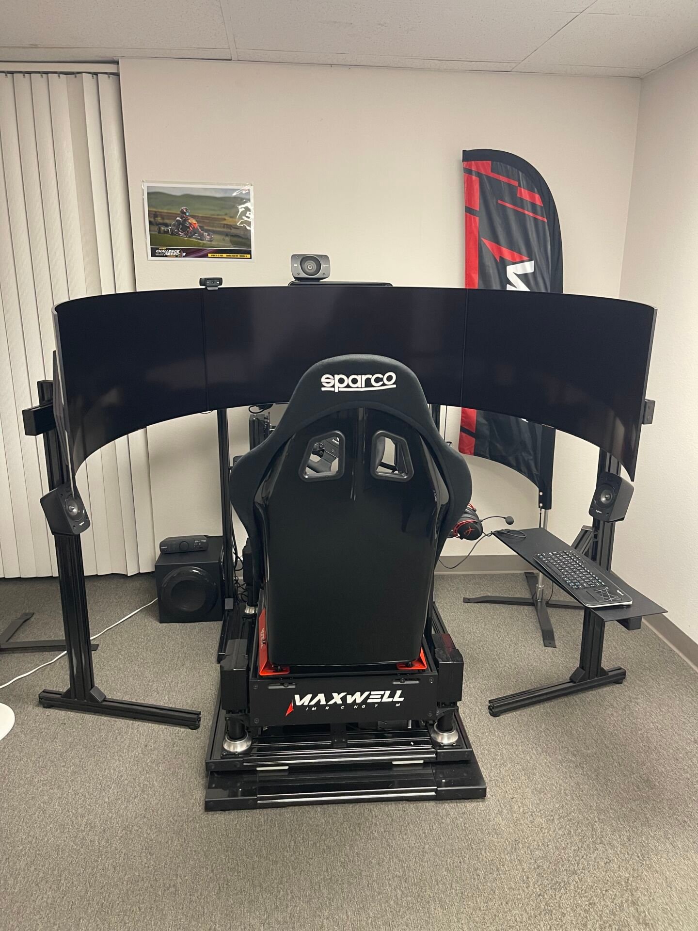 VIP Racing Simulator – Full Motion Flagship (Showroom Unit)-7